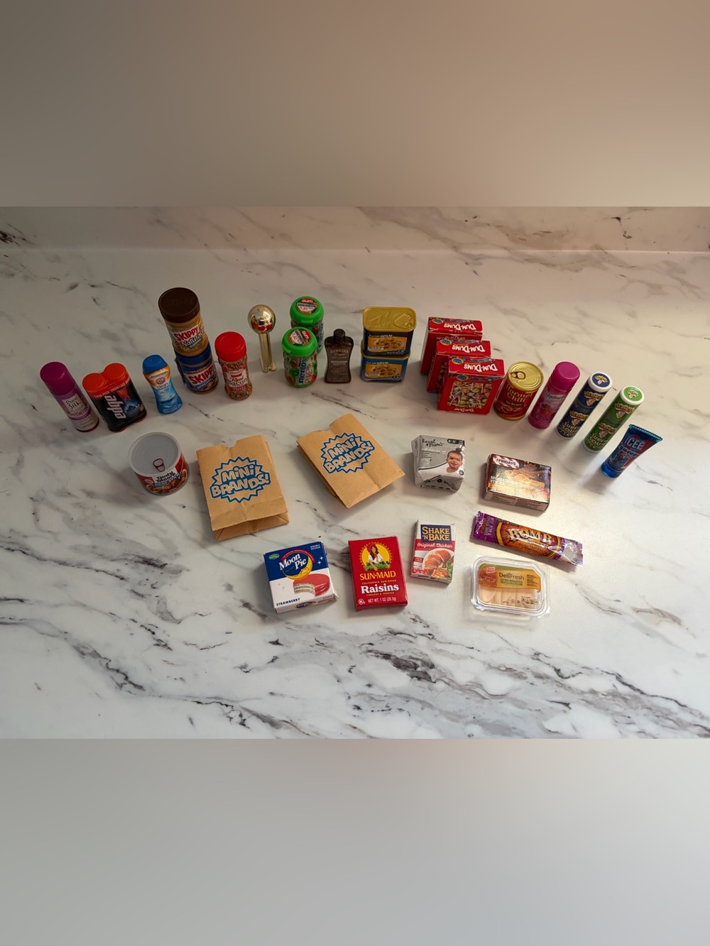 Mini Brands - Toy Food Lot with Bags